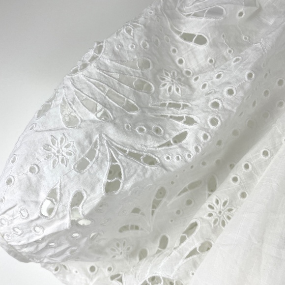 NWT Velvet Nadia Embroidered Cotton Lace Dress Boho Chic XS - Picture 5 of 13